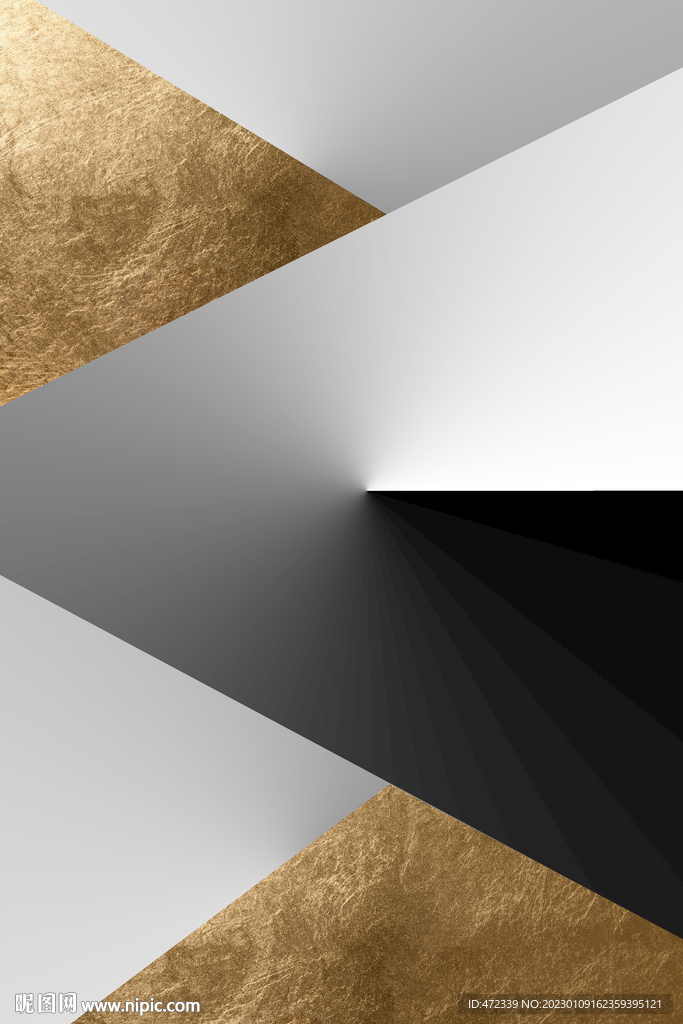 现代抽象几何装饰画