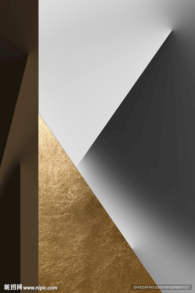 现代抽象几何装饰画