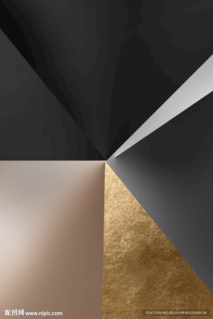 现代抽象几何装饰画