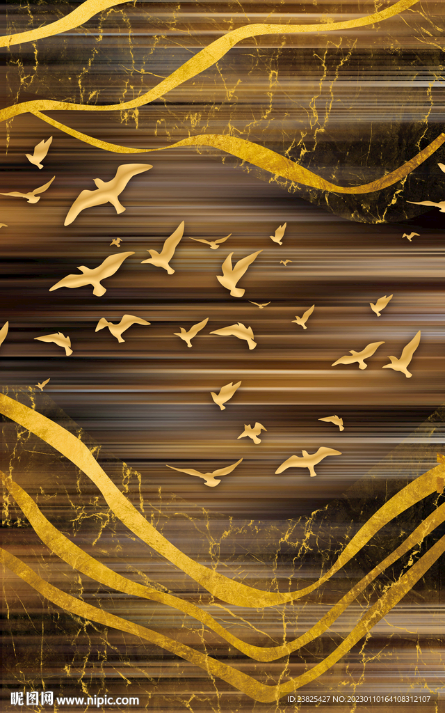 现代简约抽象时尚装饰画