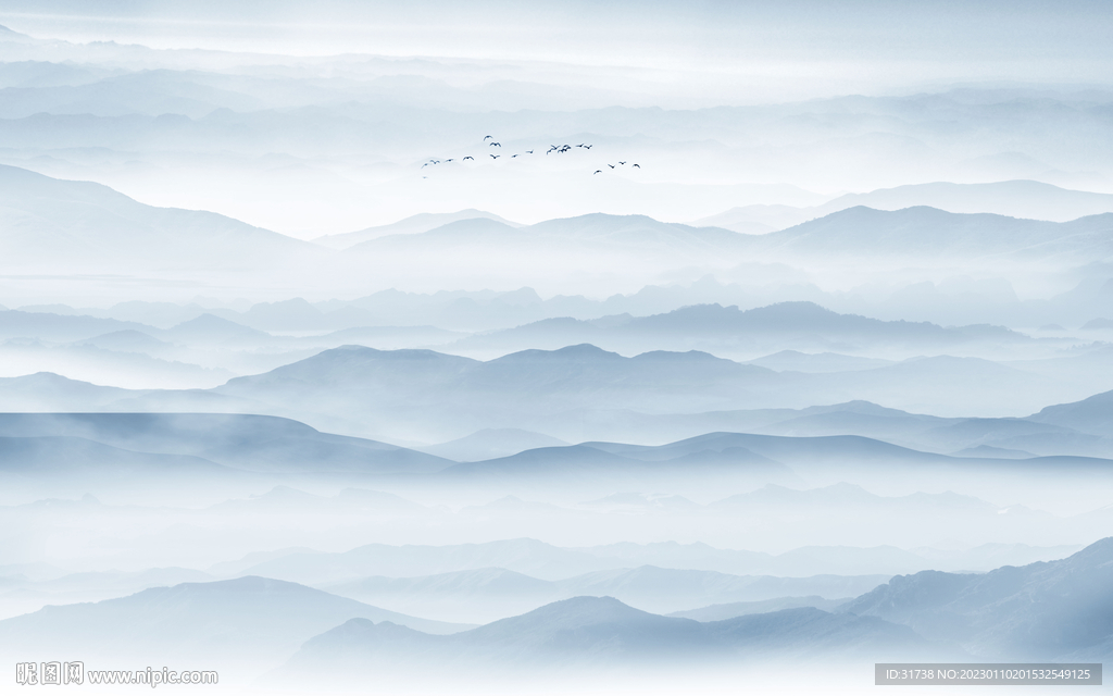 新中式别墅背景墙