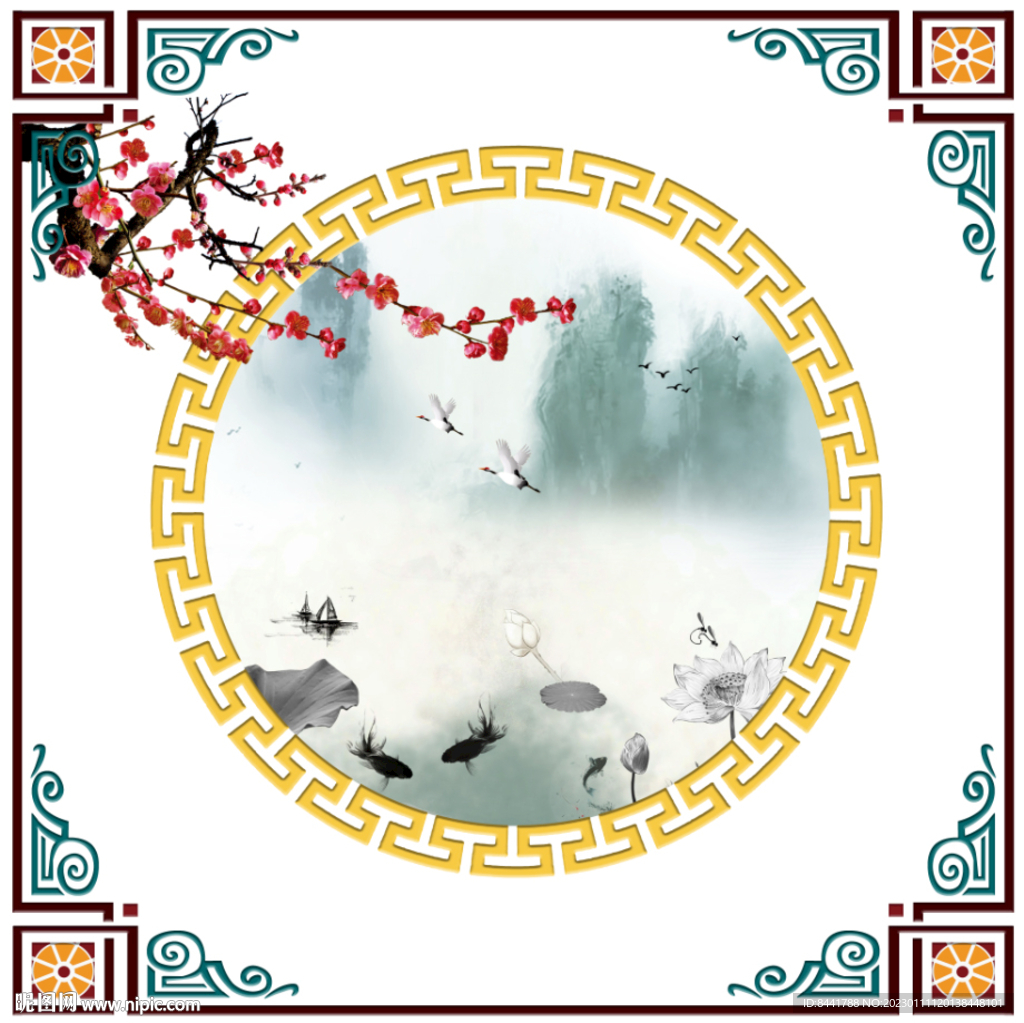 新中式软膜天花吊顶