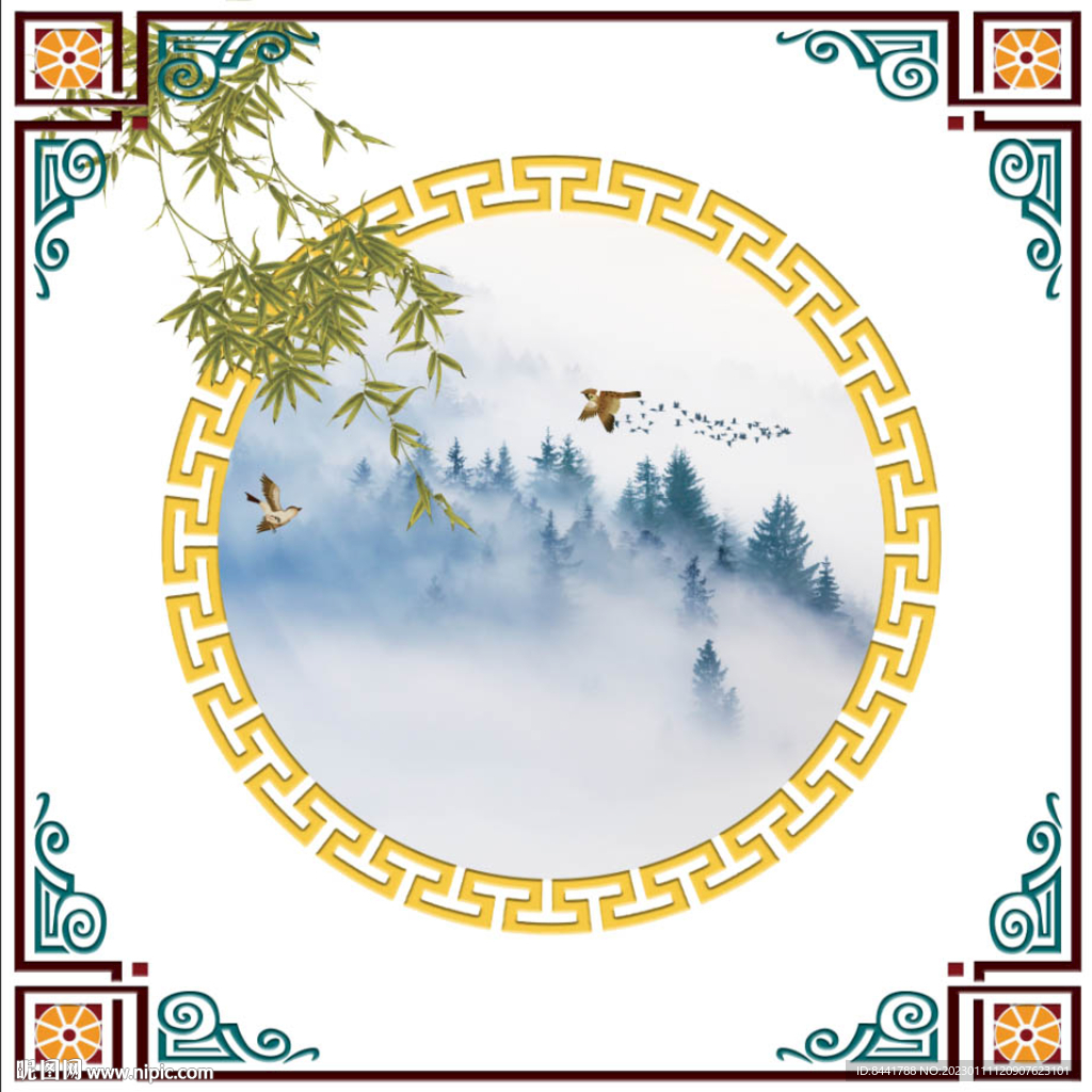 新中式软膜天花吊顶