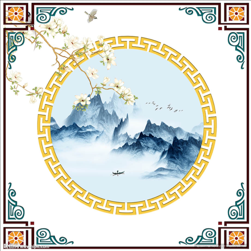 新中式吊顶 软膜天花