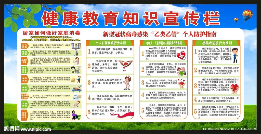 健康教育知识宣传栏