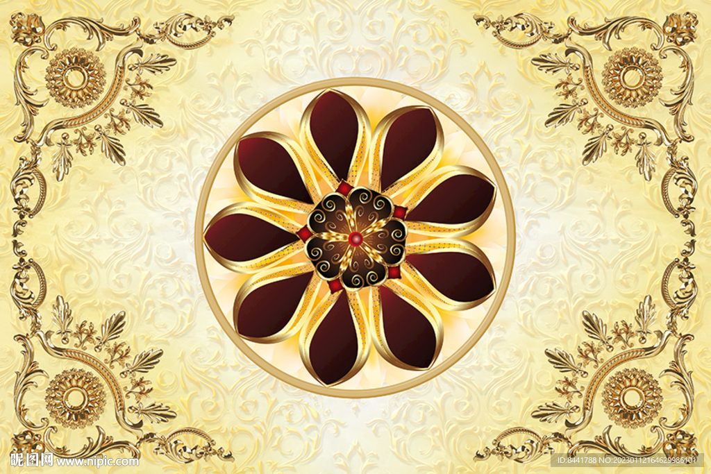 欧式立体软膜天花吊顶