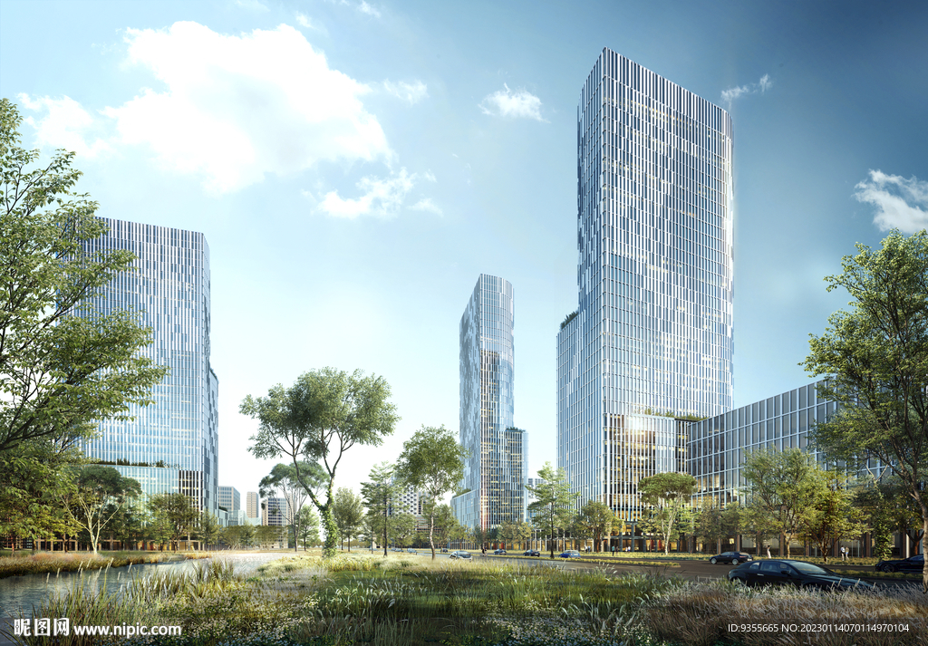 科创中心效果图