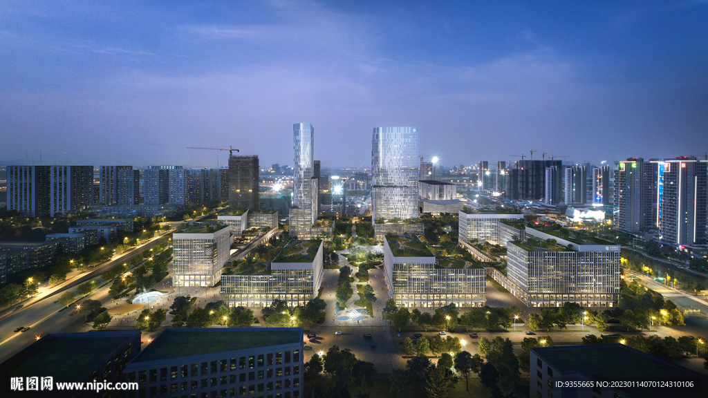 科创中心效果图