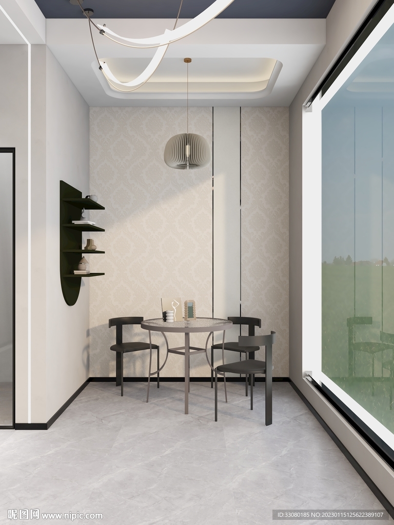 高级咖啡店效果