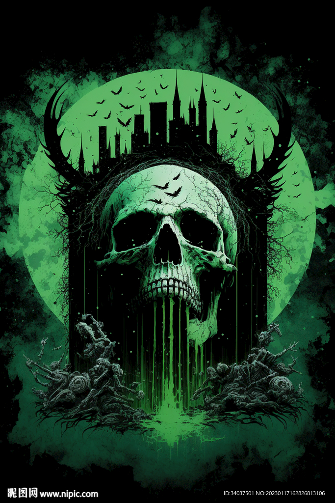 万圣节背景素材