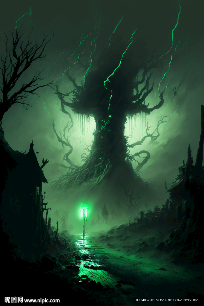 万圣节背景素材