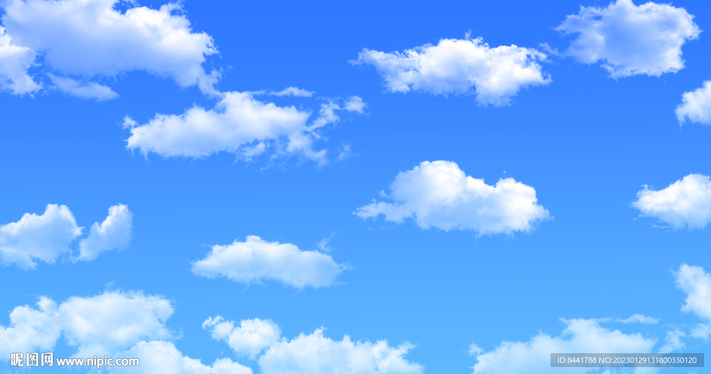 蓝天白云