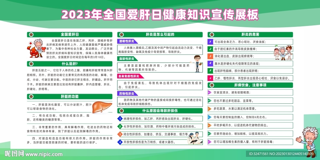 2023年全国爱肝日知识宣传