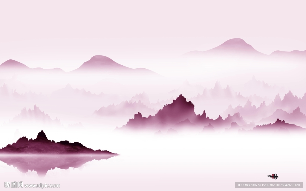 最新 背景沙发山水 Tif分层