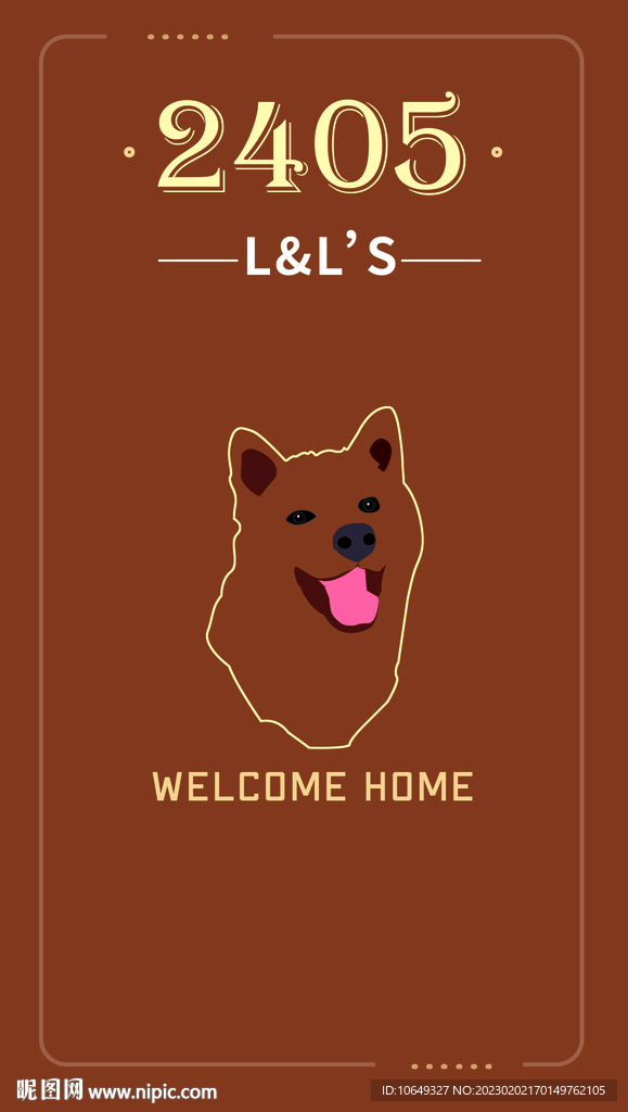 狗狗  插画  海报  