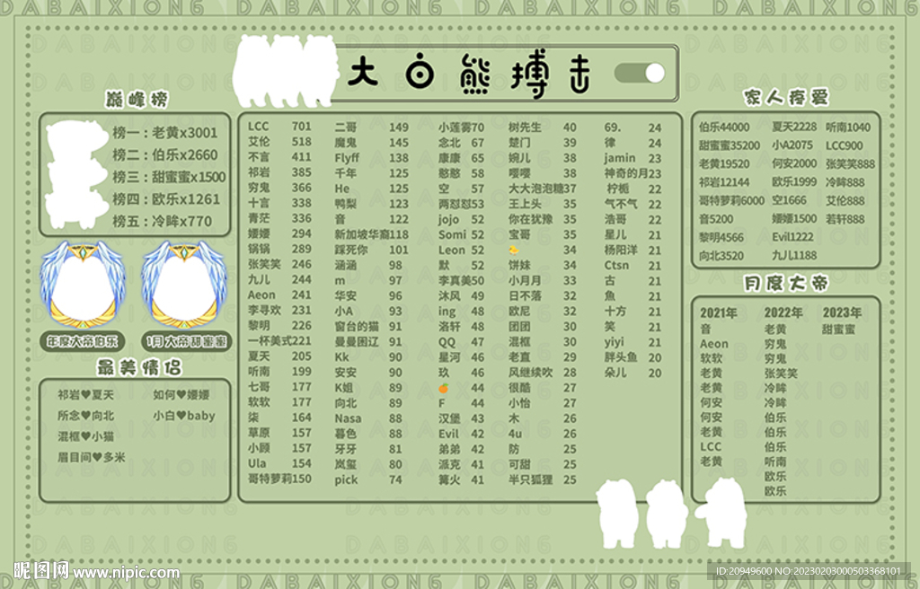 绿色系背景海报