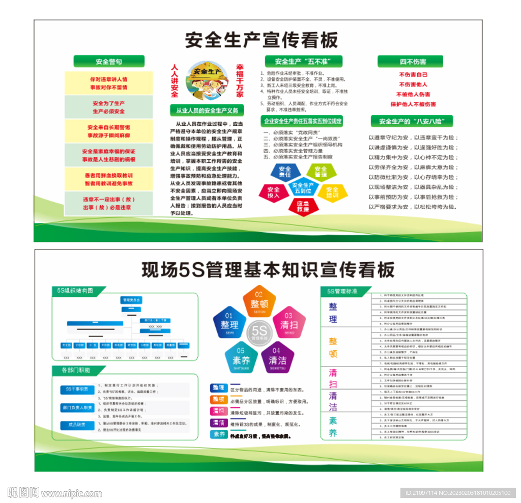 车间看板 5S管理