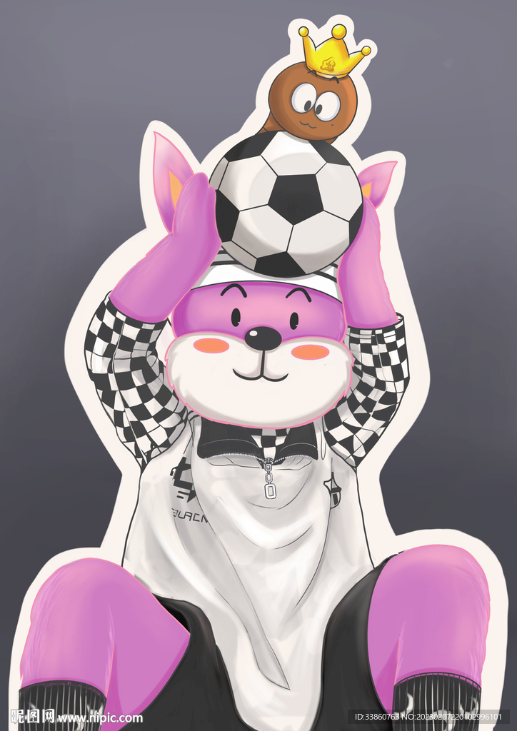 兔呆与虫公主系列之足球