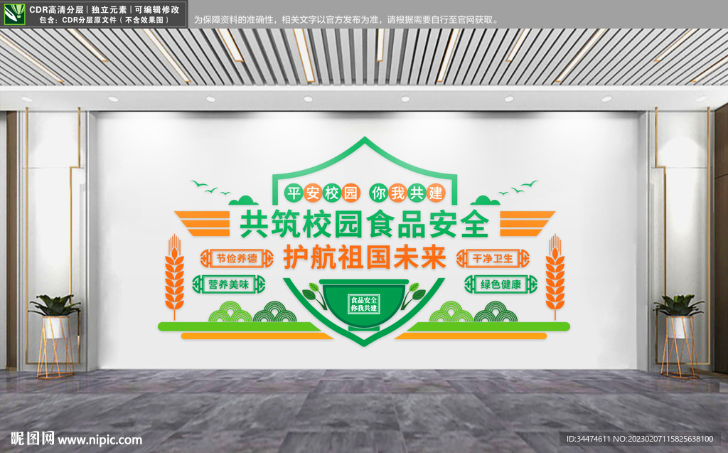 学校食品安全文化墙