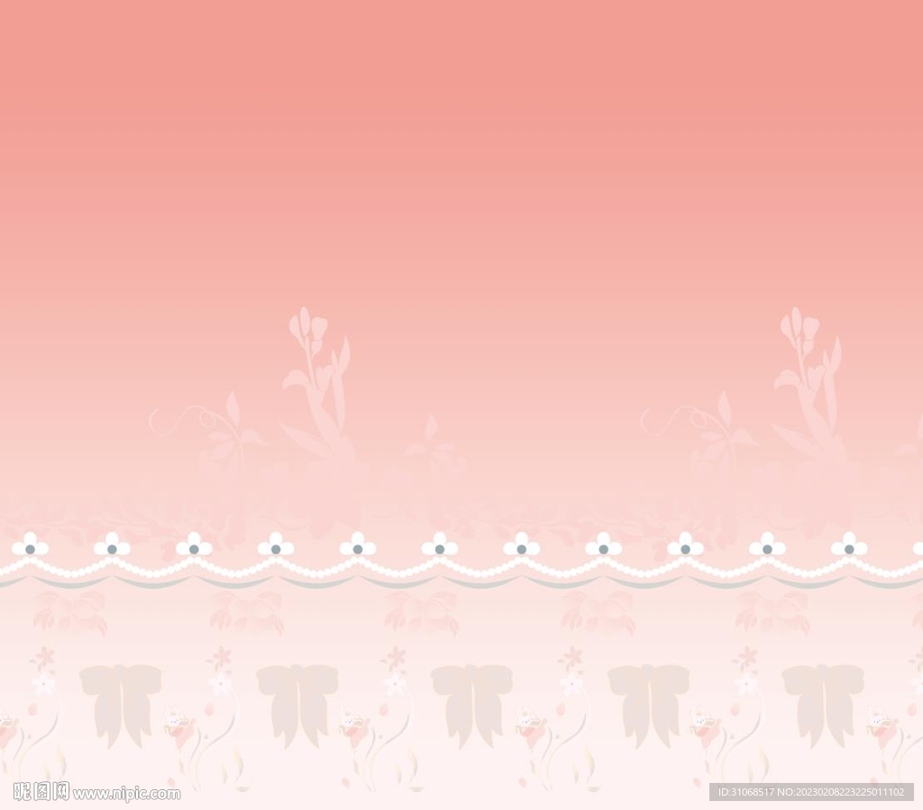 汉服红色渐变蝴蝶结