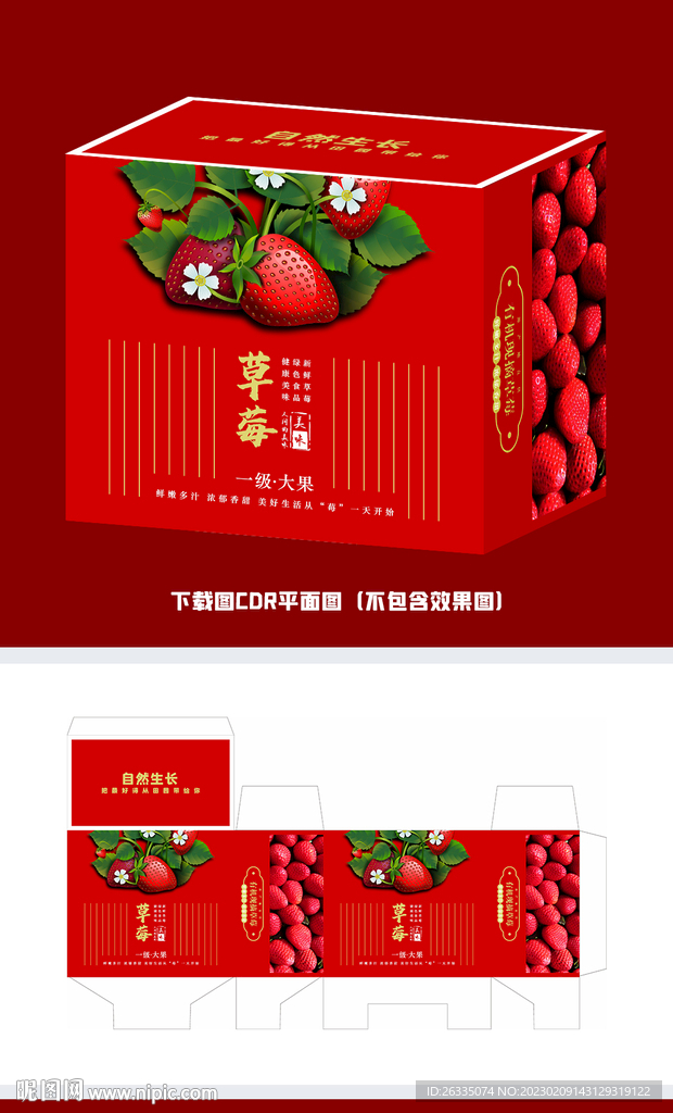 草莓包装