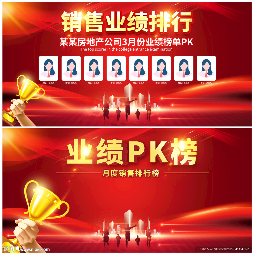 销售业绩排行榜