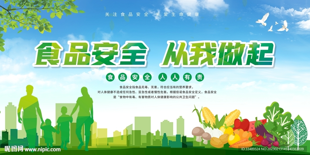 食品安全展板