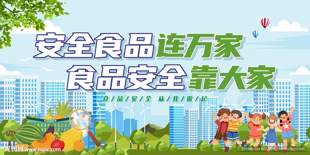 食品安全展板