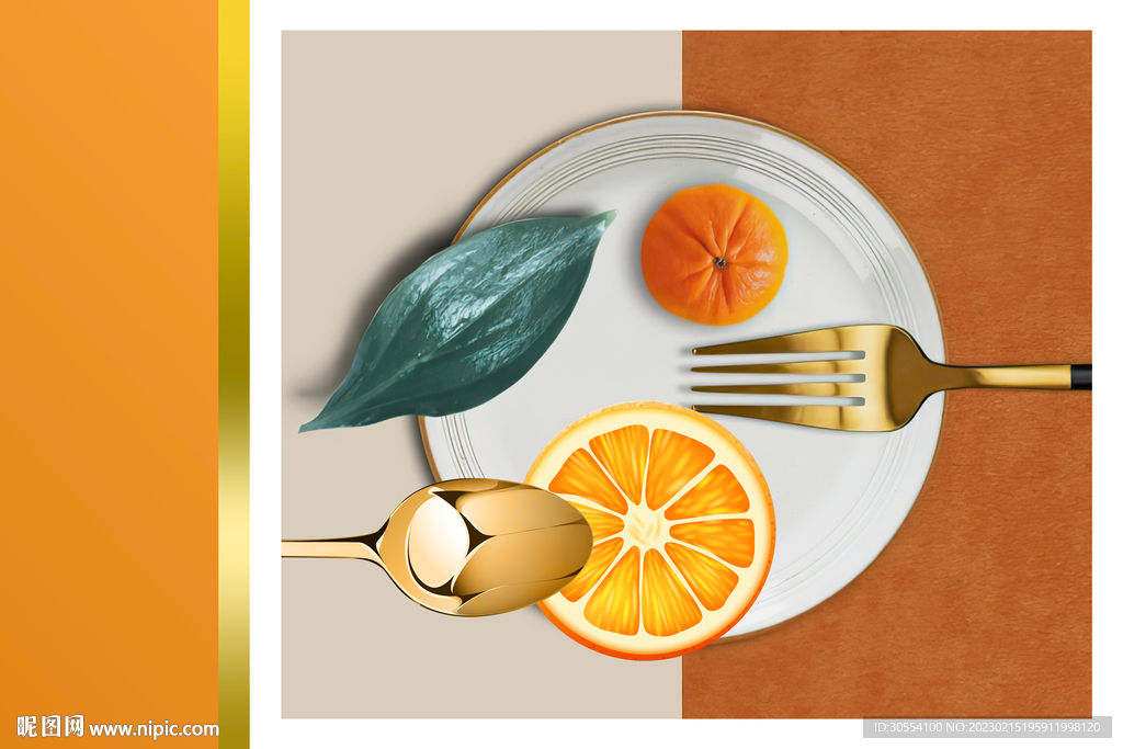 轻奢酒杯餐厅装饰画图片