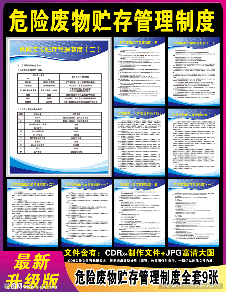 危险废物贮存管理制度