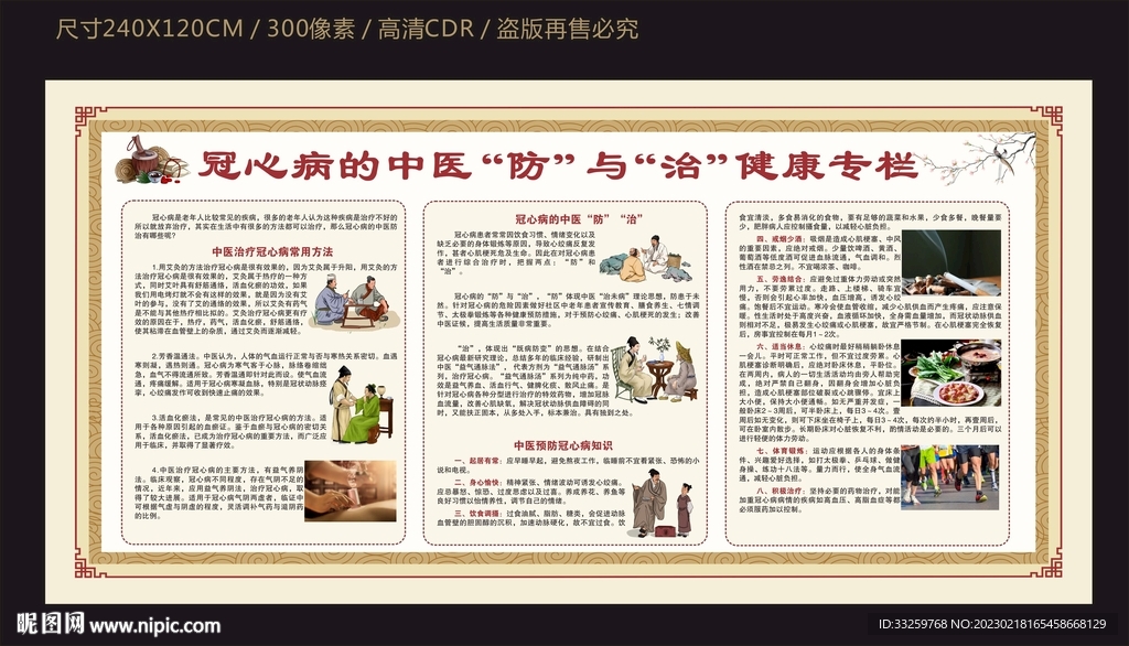冠心病中医防与治健康专栏