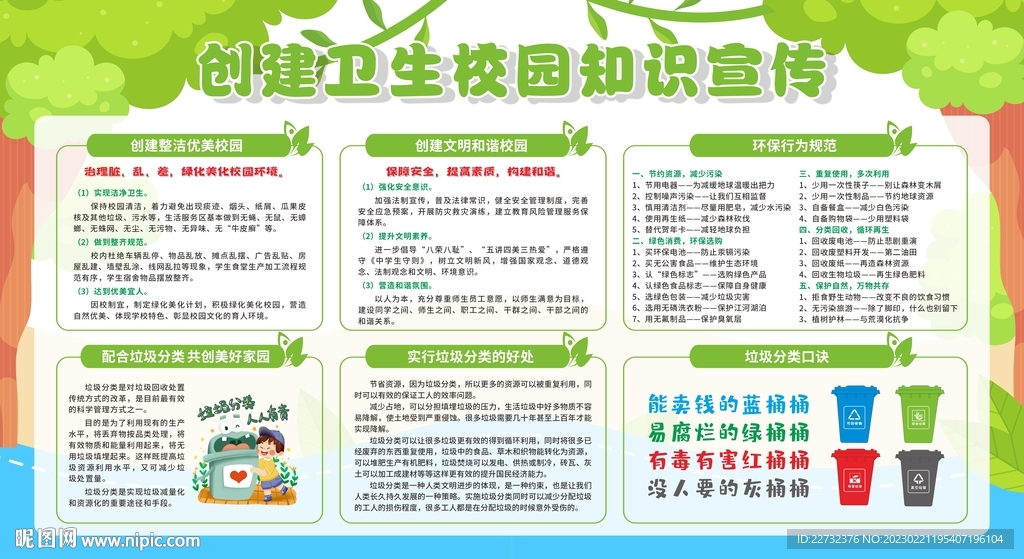 创建卫生校园健康教育