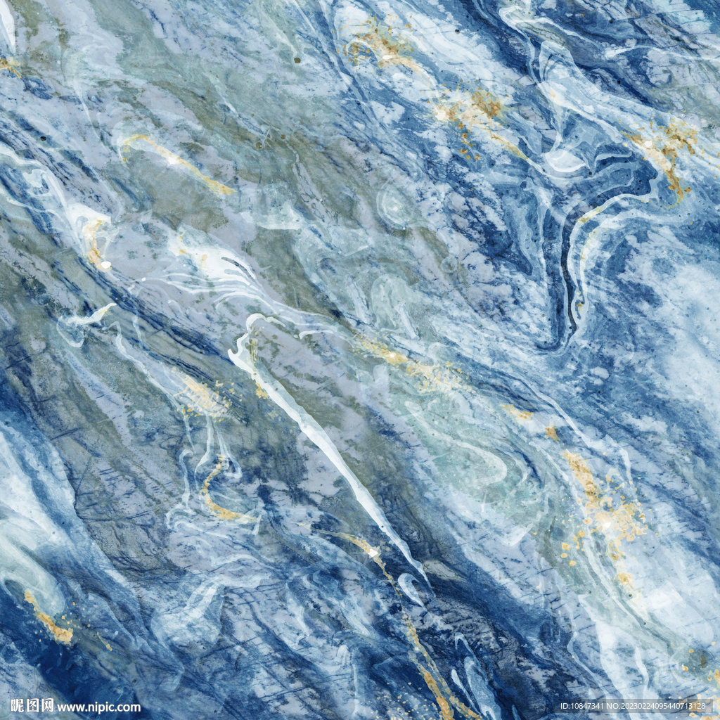 蓝色 大气石材纹理 TIF合层