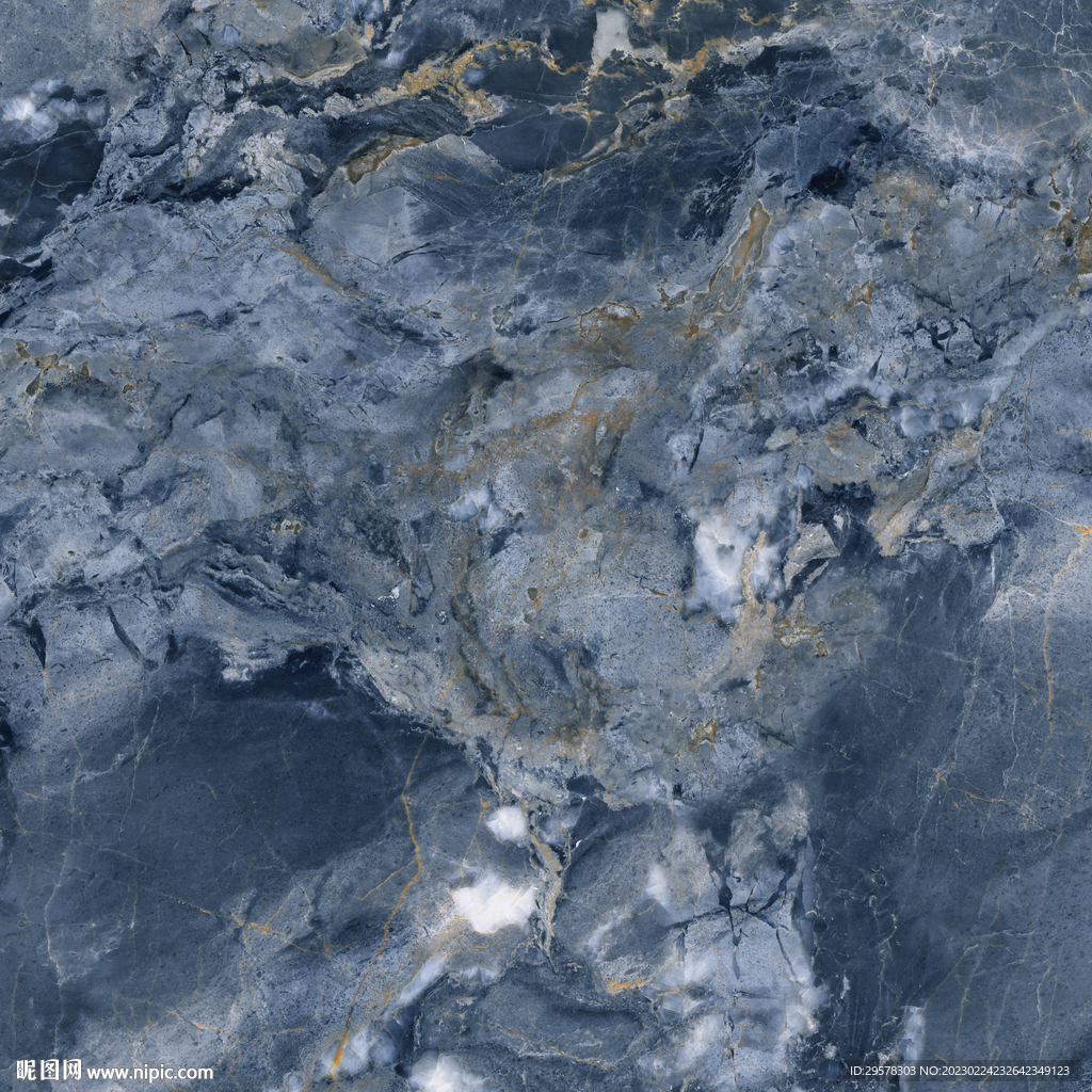 蓝色 别墅石材纹理 tiF合层