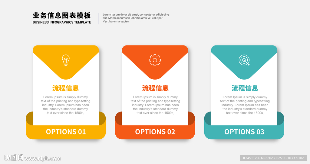 3步业务信息逻辑图表
