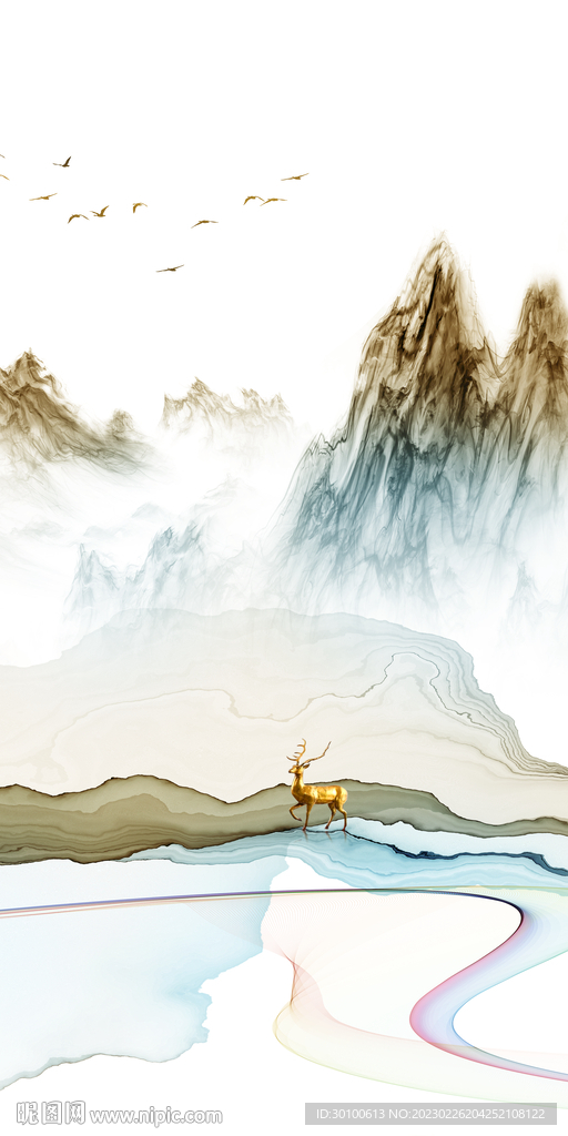 爆款 极简中式玄关 TiF分层