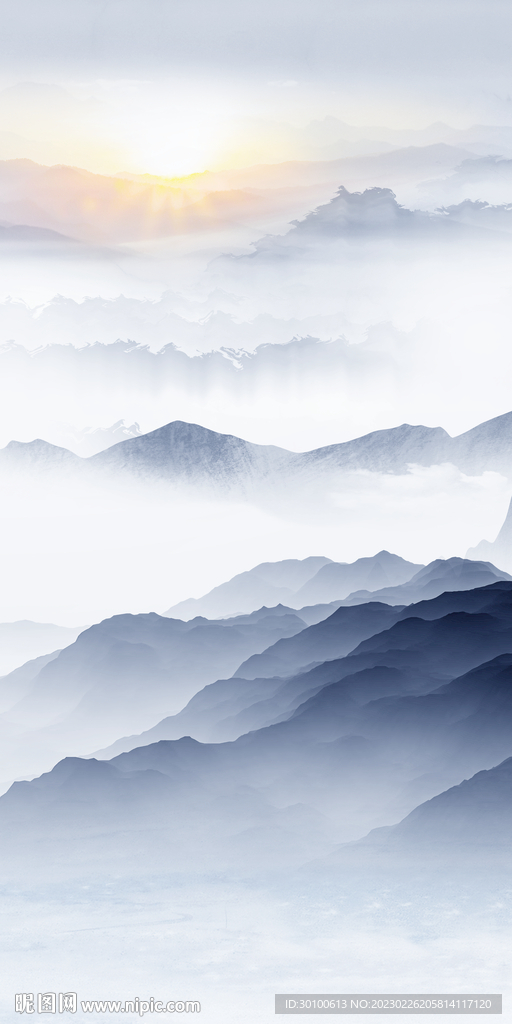 意境 最新中式玄关 TiF分层