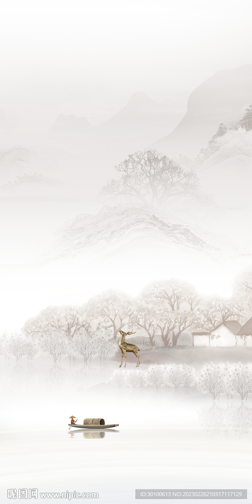 人气 最新中式玄关 TiF分层