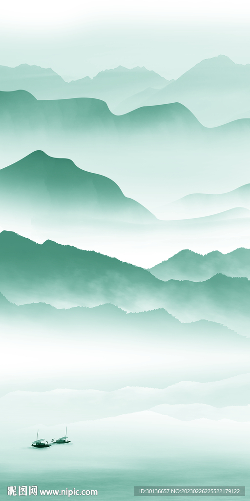 新品 新中式画玄关 TiF分层