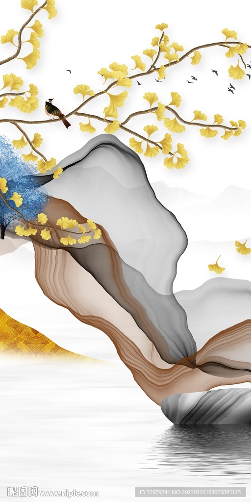 新品 现代中式玄关 TIf分层