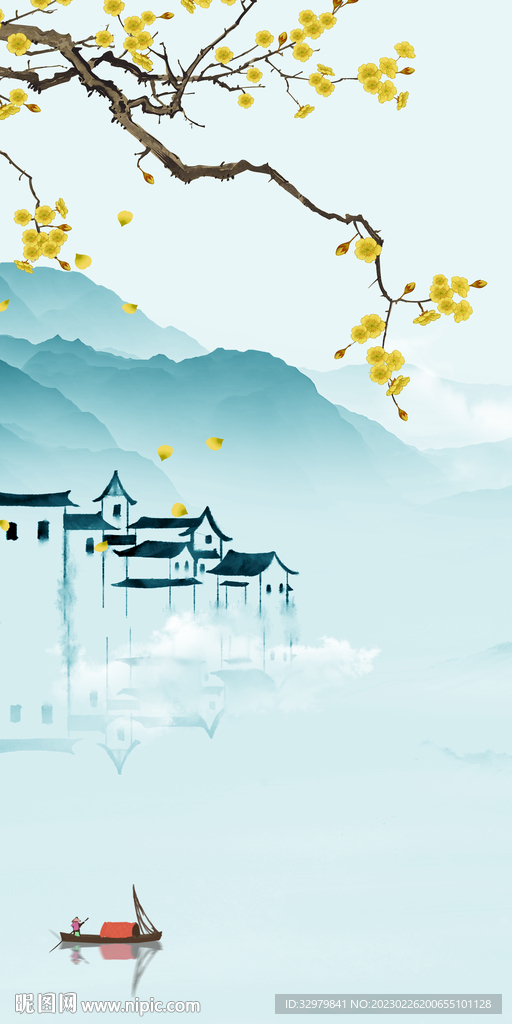 人气 现代中式玄关 TIf分层