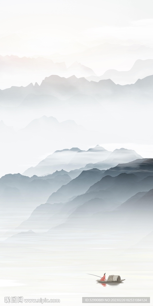 新款 简意中式玄关 tif分层