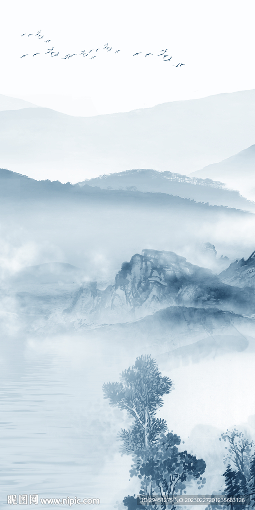 人气 新中式玄关图 tiF分层