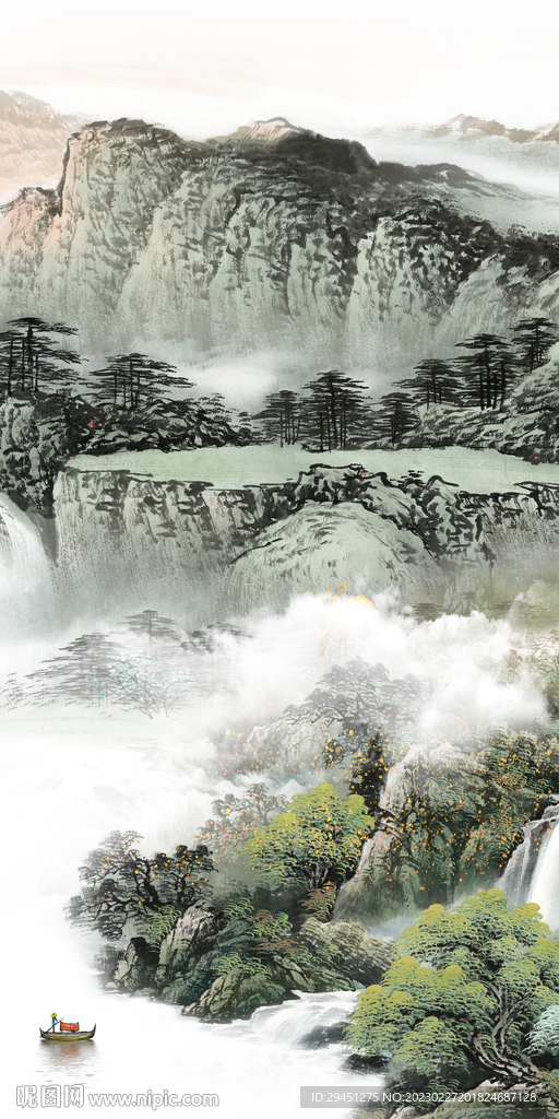 高档 新上架玄关画 TiF分层