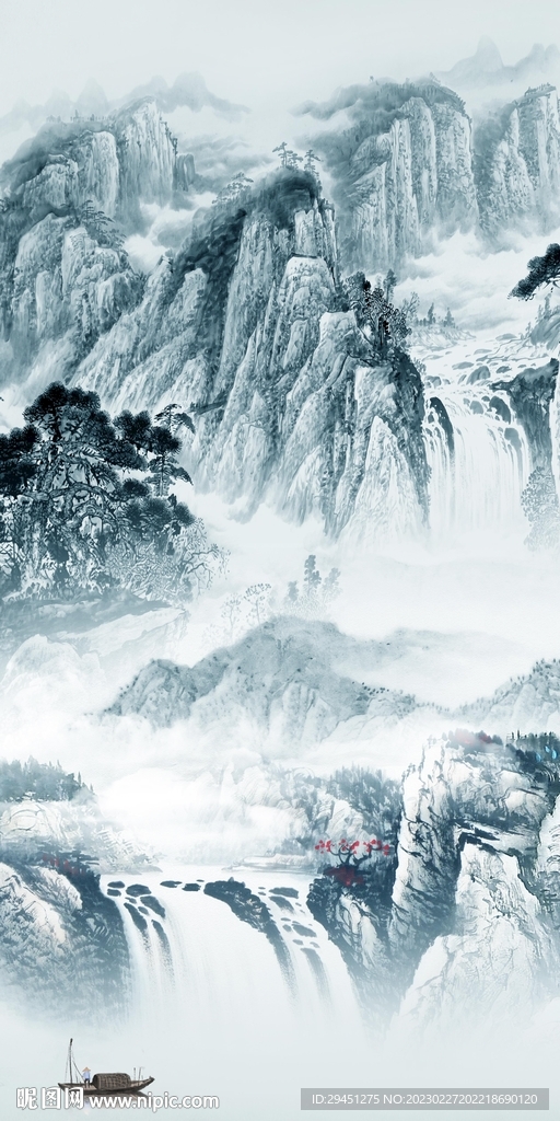 别墅 新上架玄关画 TiF分层