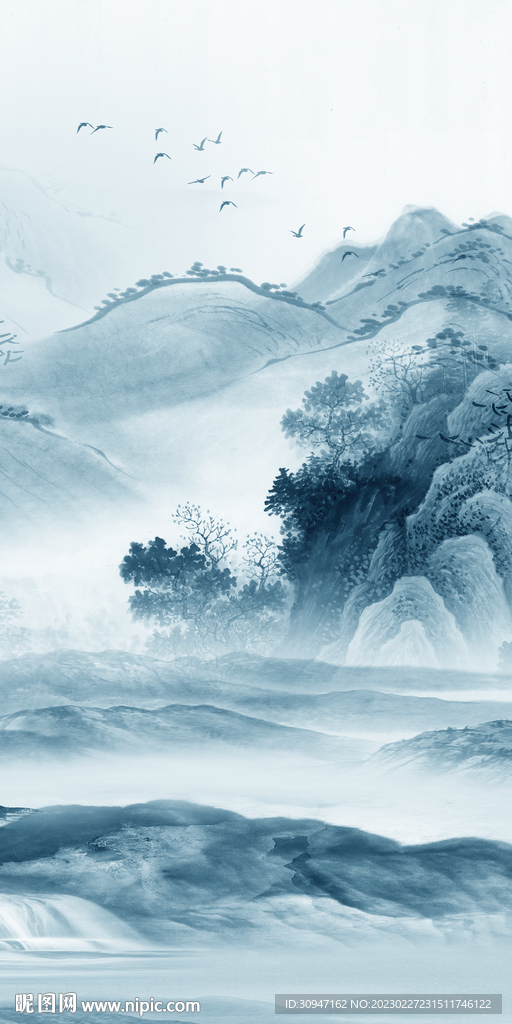 最新 玄关中式框画 tiF分层