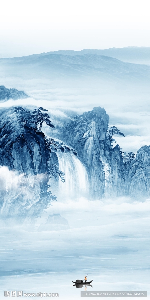 新款 玄关中式框画 tiF分层