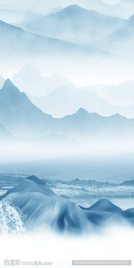 简约 玄关中式框画 tiF分层