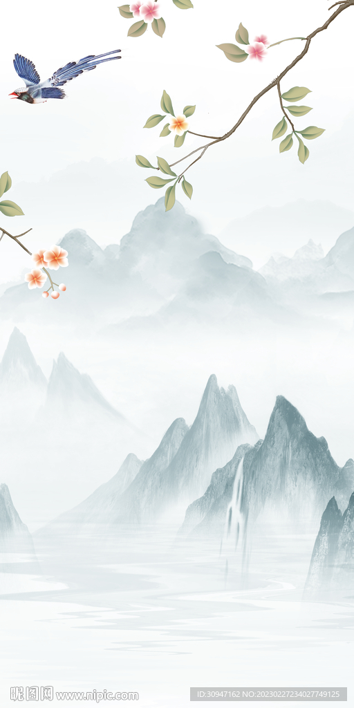 爆款 玄关图高清画 tiF分层