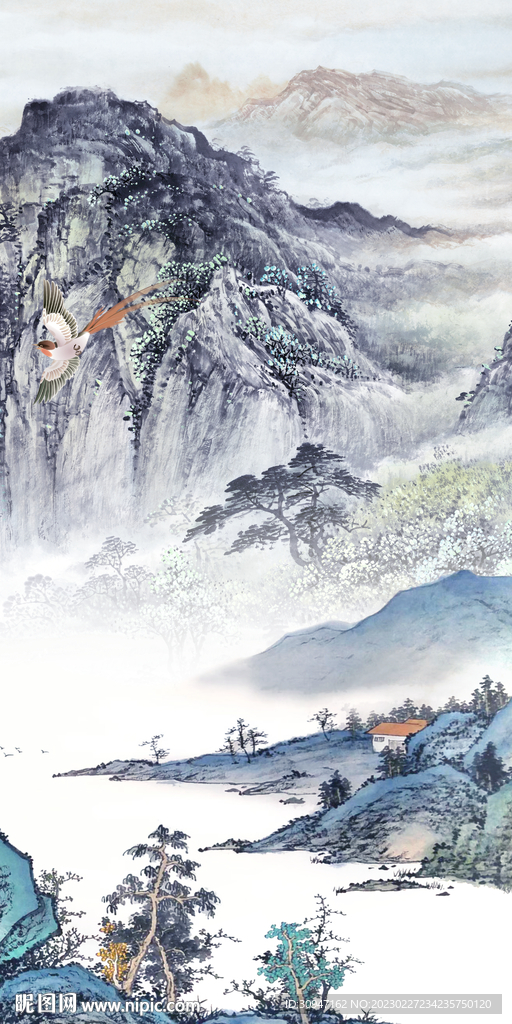 高端 玄关图高清画 tiF分层